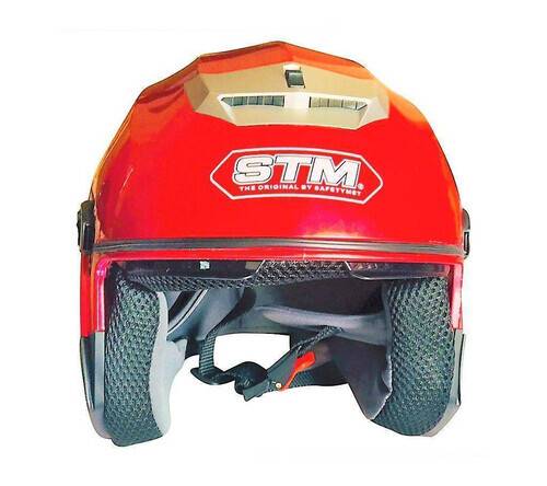 STM Motoroyole Half Face Helmet 603 RED, 3 image