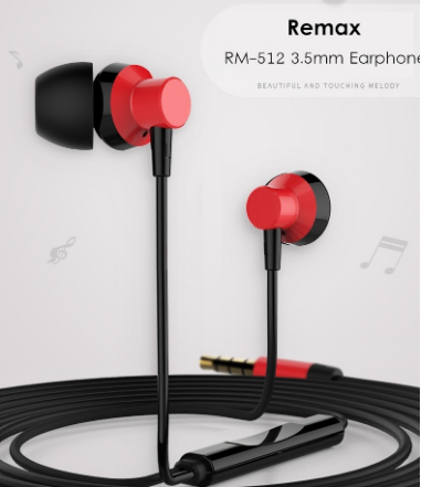 Remax RM 512 Wired Headphone, 2 image