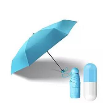 7 inch Pongee Cloth Capsule Mini Umbrella, 2 image