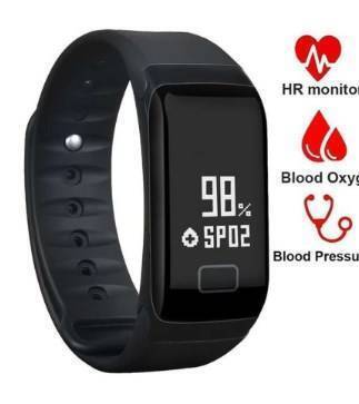 F1 Smart Bracelet IP67 Blood Pressure Heart Rate Monitor Activity Fitness Tracker, 2 image