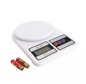Digital Weight Scale For Food - White