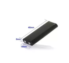 Mini 8GB Digital Voice Recorder with Mp3 Player - Black, 2 image