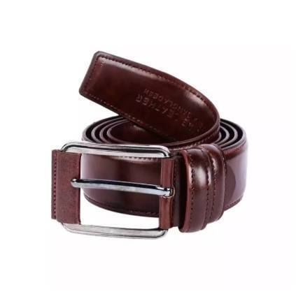 Brown Artificial Leather Formal Belt For Men