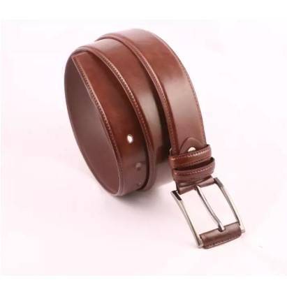 Brown Leather Formal Belt For Men, 2 image