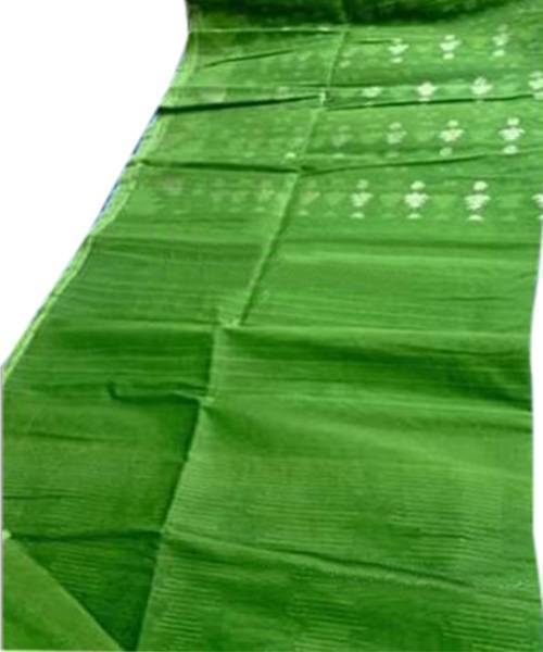Soft Dhakai Jamdani Saree of light green color | Dhakai jamdani saree, Jamdani  saree, Saree