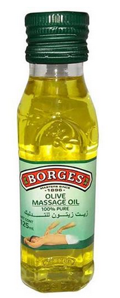 Borges Olive Massage Oil 125ml