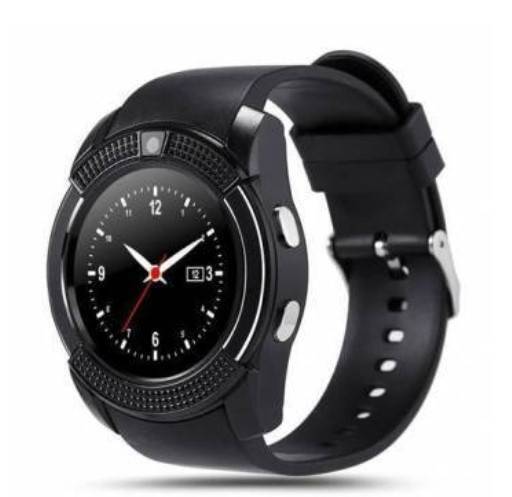 V8 Mobile Watch SIM Plua Gear-Black