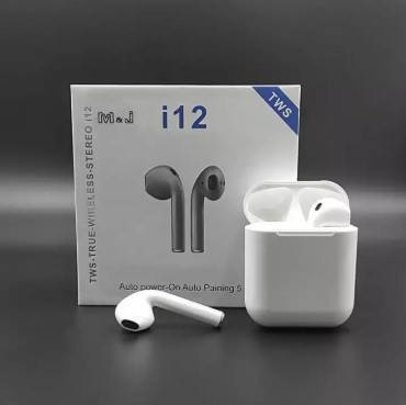 i12 Tws Wireless Bluetooth 5.0 Stereo Earphone Touch Control Headphones, 2 image