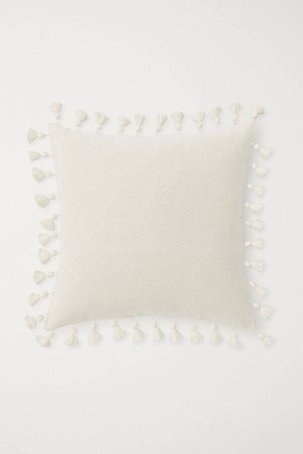 1pc White Cushion Cover 20"x20"