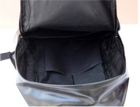 Shoulder Back Pack-Black, 3 image