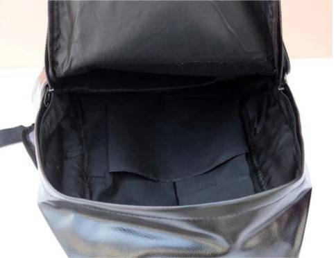Shoulder Back Pack-Black, 3 image