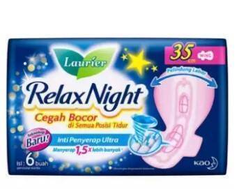 Laurier Relax Night (35 Cm) -6 pcs