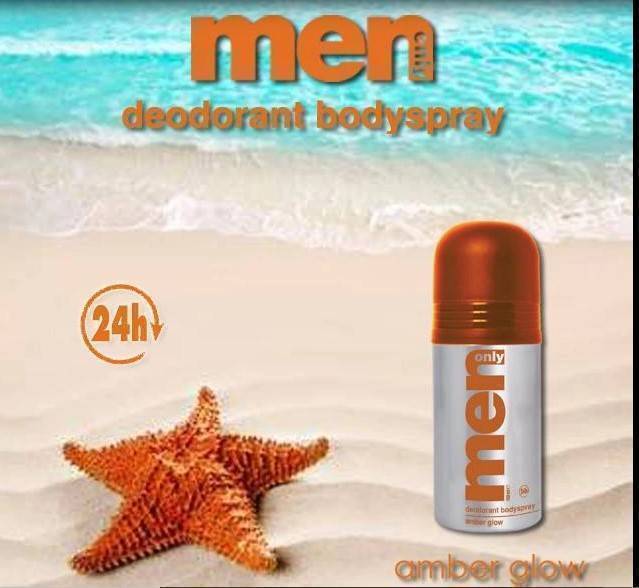 Men Only Deodorant Bodyspray Amber Glow-150 ml