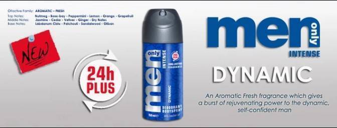 Men Only Deodorant Bodyspray Dynamic-150 ml