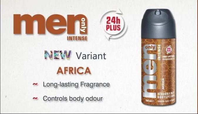 Men Only Deodorant Bodyspray Africa-150 ml
