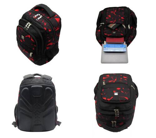 Red Stylish Backpack For Men, 2 image