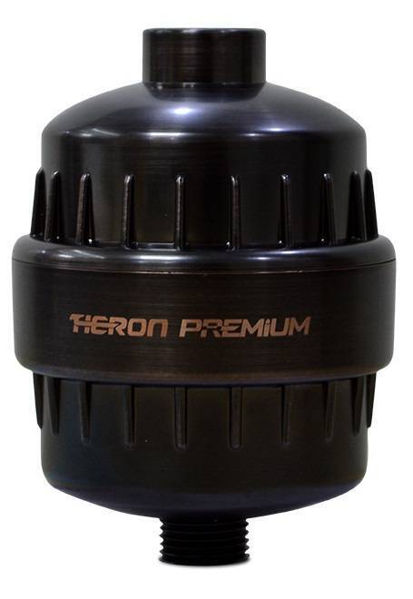 Heron Premium Shower Water Filter - Black