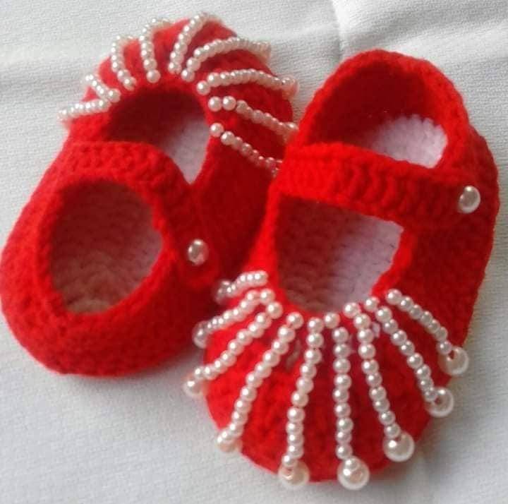 Red Baby shoes (1-2 years)