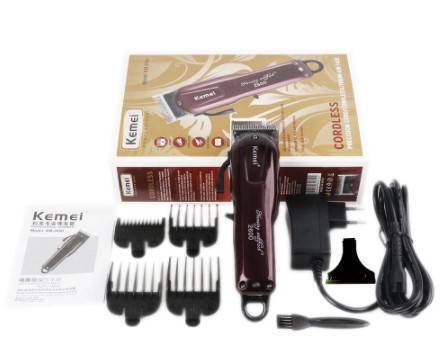 Kemei KM-2600 Precision Cordless Electric Hair Clipper, 4 image