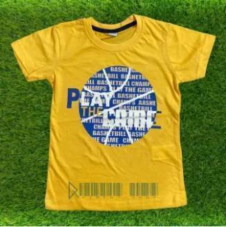 Yellow T-Shirt For Baby Boys