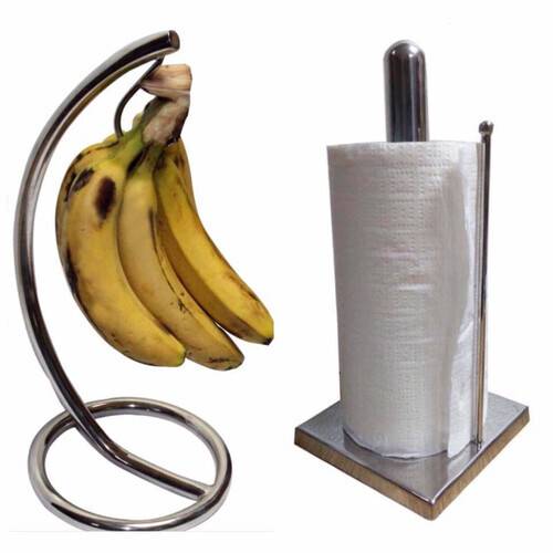 Banana Stand & Towel Tissue Holder(Combo)