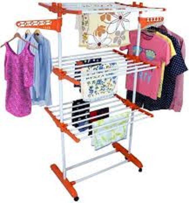 3 Tier Foldable Drying Rack Cloth Laundry Hanger