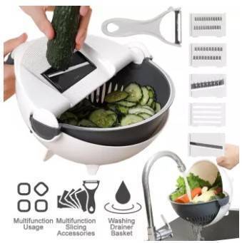 Multi-functional Magic Wet Basket Vegetable Cutter