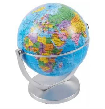 Juvale Small World Globe for Office Desktop
