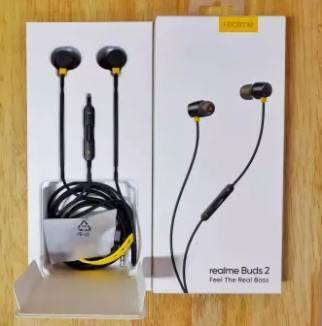 Realme Buds 2 heavy bass with Mic 3.5MM In-Ear Wired Earphones, 3 image