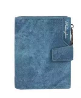 Jeans Fabric Blue Wallet