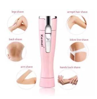 Kemei KM-1012 Electric Lady Shaver with Pouch, 3 image