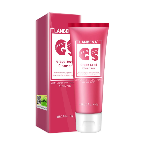 LANBENA SKIN CARE FACE WASH GRAPE SEED FACE CLEANER