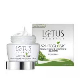 Lotus Herbals White Glow Skin Brightening Gel Cream - 60gm