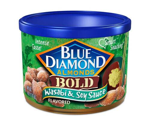 Blue Diamond Almonds Bold Wasabi & Soy Sauce 170gm, 2 image