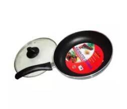 Non Stick 26cm Fry Pan With Glass Lid