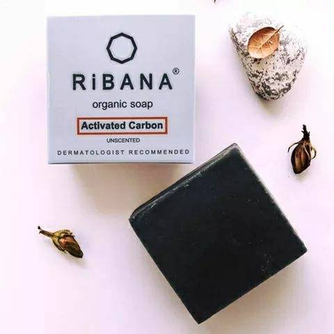 RiBANA Activated Carbon Soap-95gm