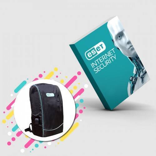 ESET Internet Security 3 User With Backpack Free