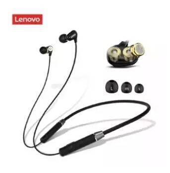 Lenovo HE08 Wireless Headphones Neck Hanging Handsfree Earbuds Earphones, 2 image
