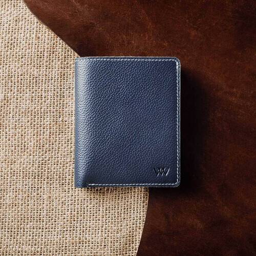 Original Leather Wallet BD1 Yale Blue