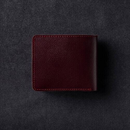 Original Leather Wallet M2 Wine Red, 2 image