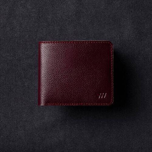 Original Leather Wallet M2 Wine Red