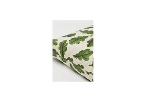 1pc White & Green Cushion Cover 20"x20"