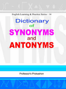 Professor's Synonyms & Antonyms