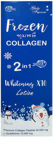 Frozen Collagen 2 in 1 Whitening Lotion -300ml