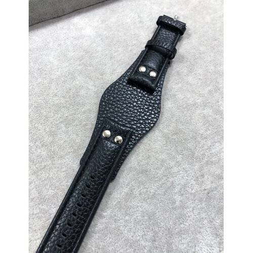 Black New Arrival Fossil Leather Watch Strap