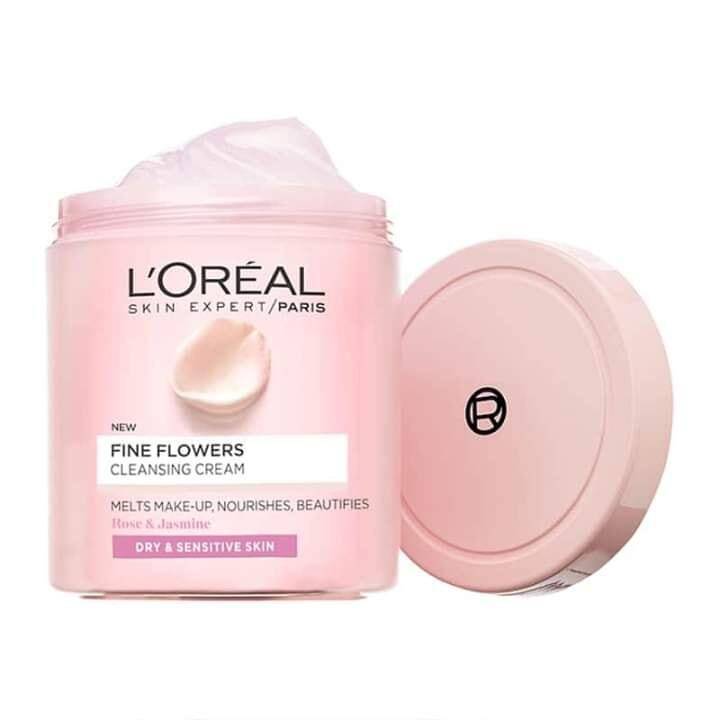LOreal Paris Fine Flowers Cleansing Cream Make-Up Remover-200ml