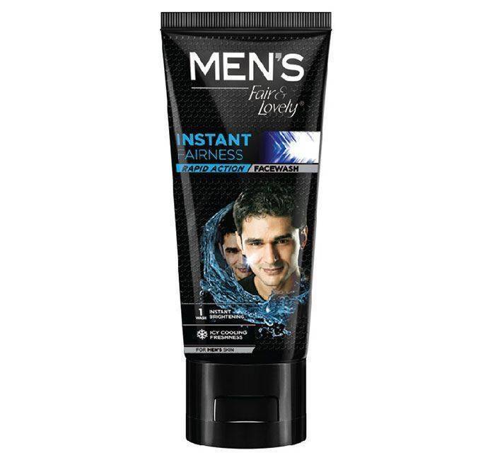 Mens Fair And Lovely Face Wash Rapid Action 100g