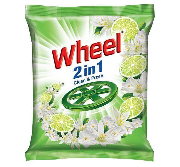 Wheel Washing Powder 2in1 Clean & Fresh 1Kg, 2 image