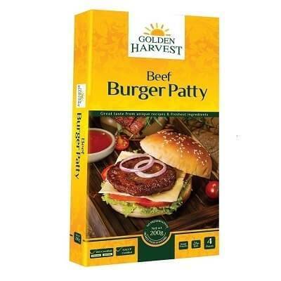 Golden Harvest Beef Burger Patty 200g