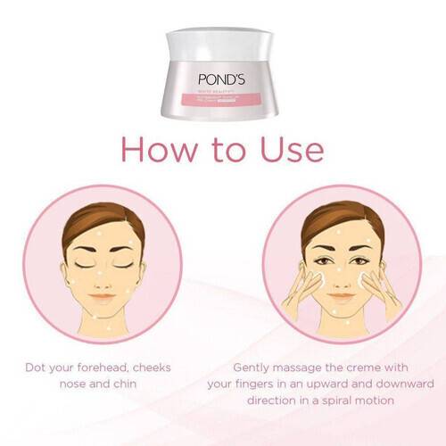 Pond's Face Cream Instabright Tone Up Milk 35g, 3 image